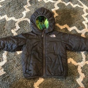 The north face toddler boys reversible puffer